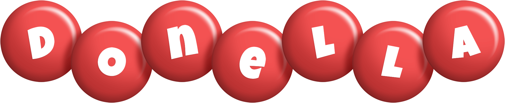 Donella candy-red logo