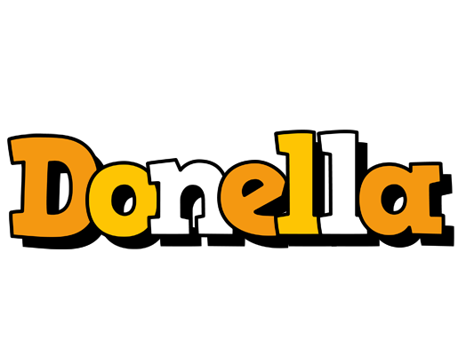 Donella cartoon logo