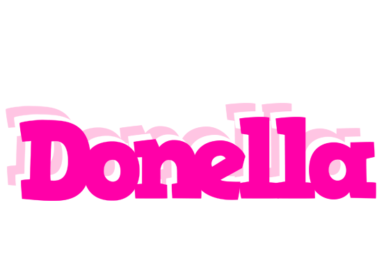 Donella dancing logo