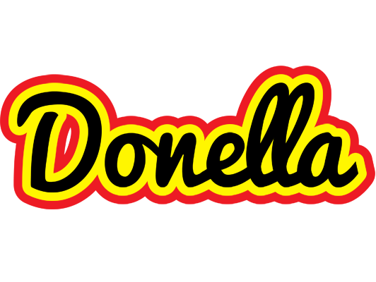 Donella flaming logo