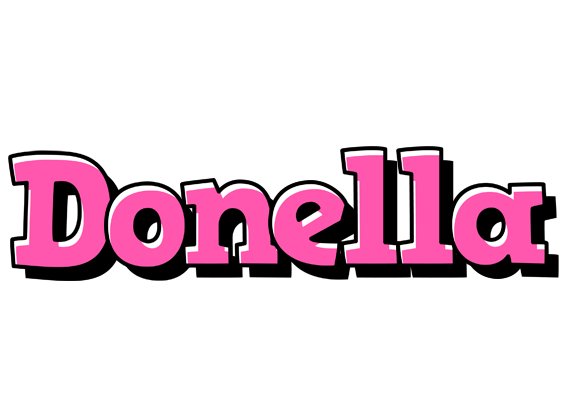 Donella girlish logo