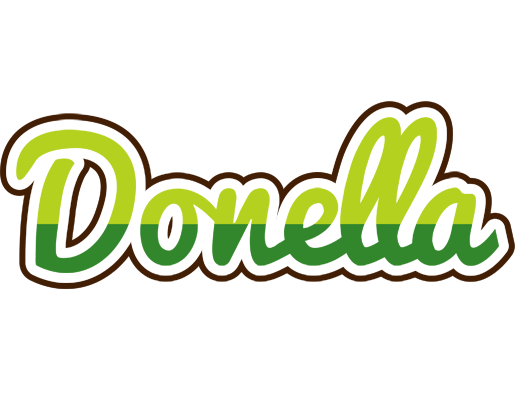 Donella golfing logo