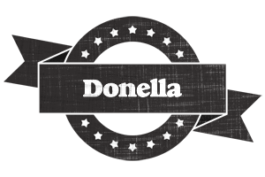 Donella grunge logo