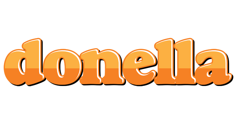 Donella orange logo