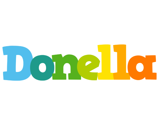Donella rainbows logo