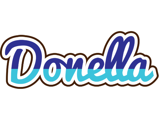Donella raining logo