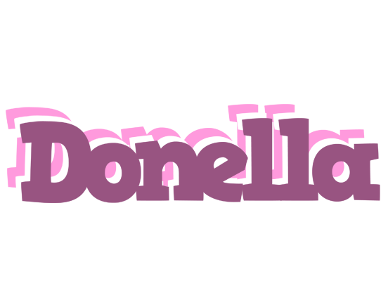 Donella relaxing logo