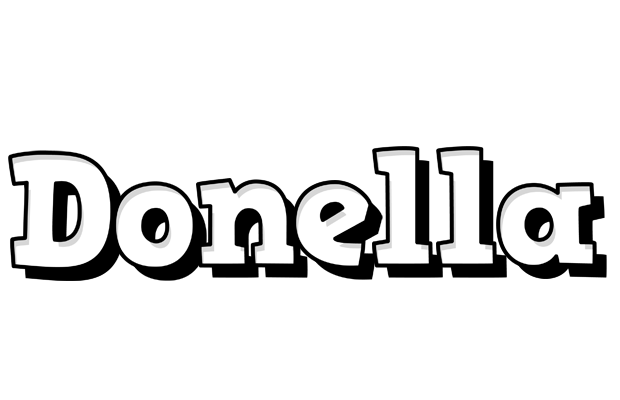 Donella snowing logo