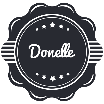 Donelle badge logo