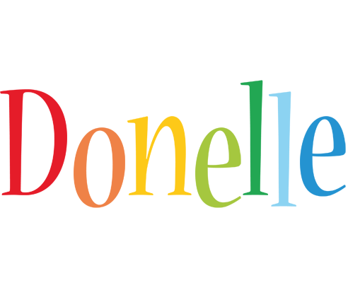 Donelle birthday logo