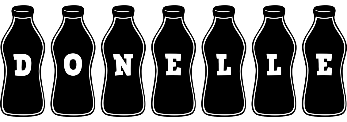 Donelle bottle logo