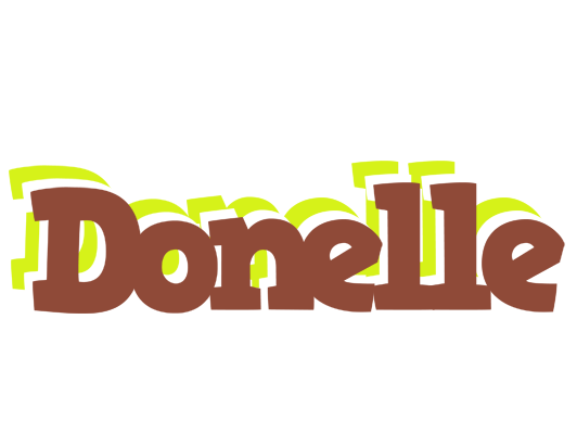 Donelle caffeebar logo