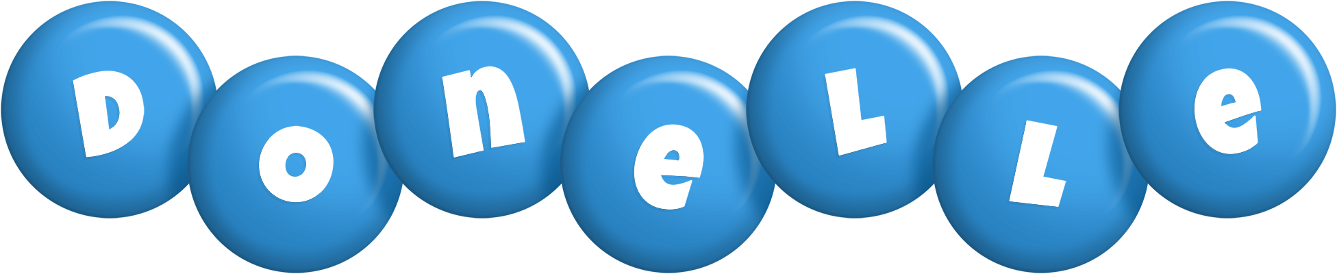 Donelle candy-blue logo