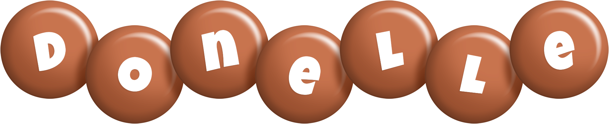 Donelle candy-brown logo