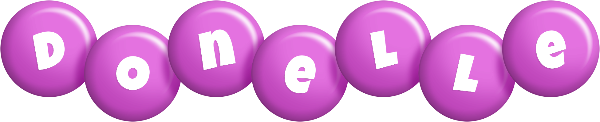 Donelle candy-purple logo