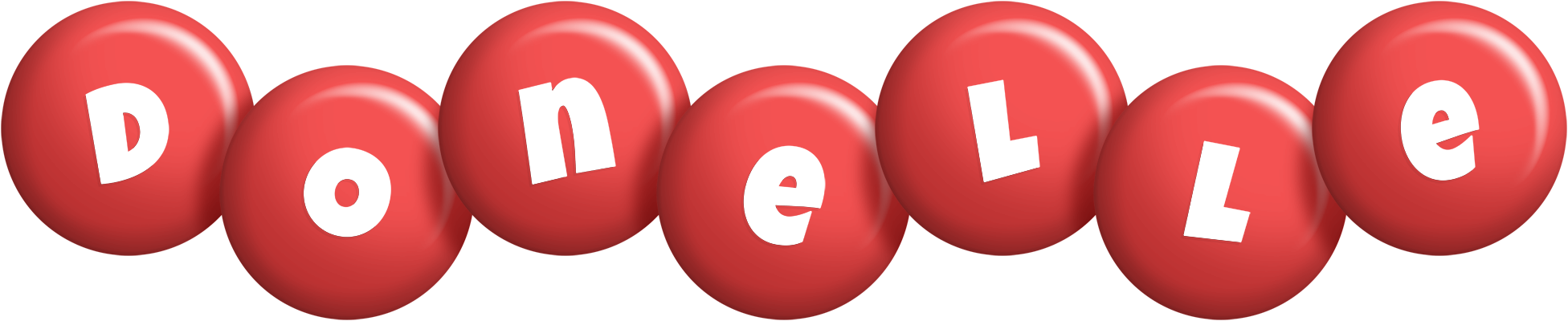 Donelle candy-red logo