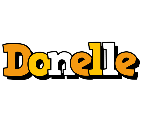 Donelle cartoon logo