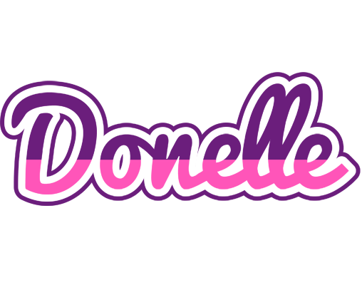 Donelle cheerful logo