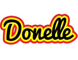 Donelle flaming logo