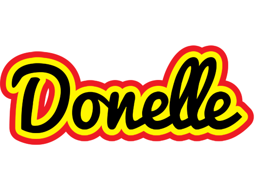 Donelle flaming logo