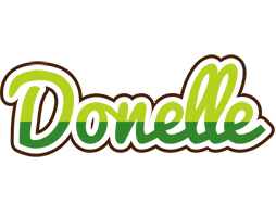 Donelle golfing logo