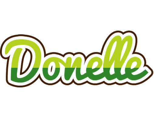 Donelle golfing logo