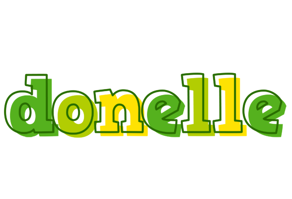 Donelle juice logo