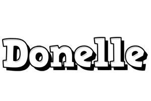 Donelle snowing logo