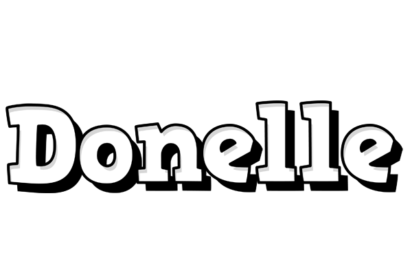 Donelle snowing logo