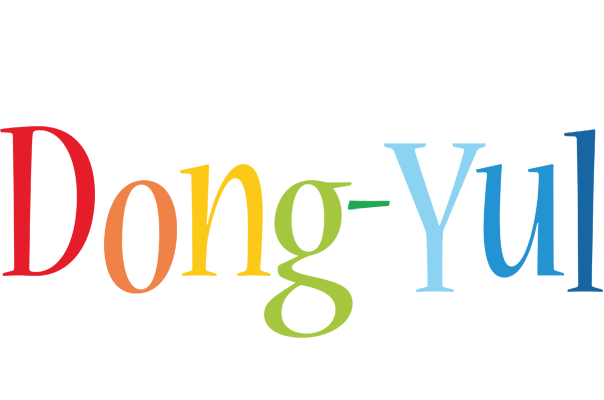 Dong-Yul birthday logo