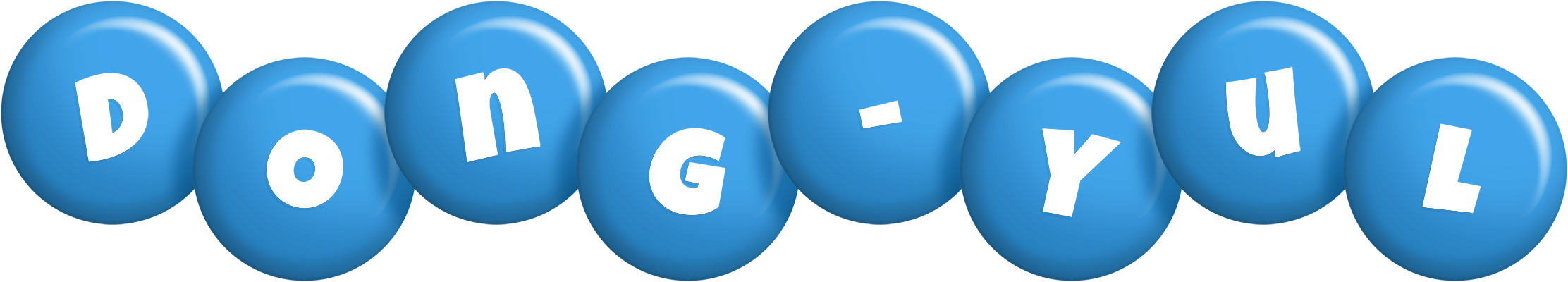 Dong-Yul candy-blue logo