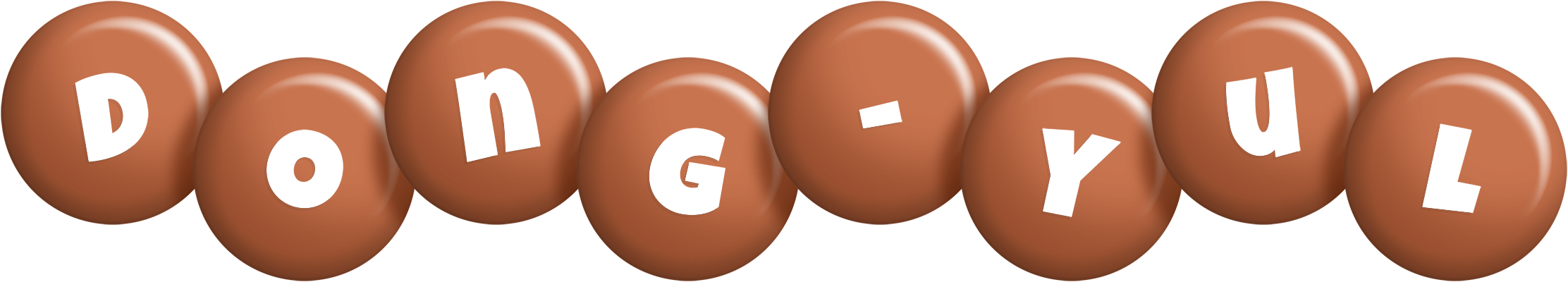 Dong-Yul candy-brown logo