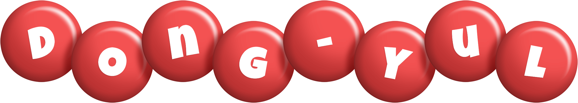 Dong-Yul candy-red logo
