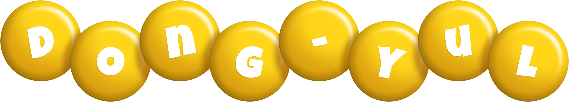 Dong-Yul candy-yellow logo