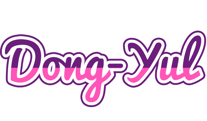 Dong-Yul cheerful logo