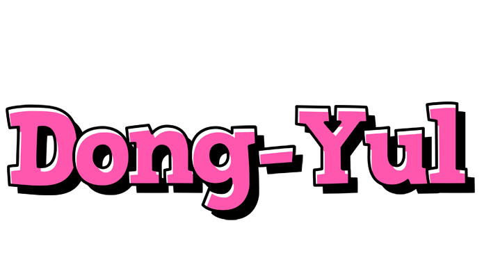 Dong-Yul girlish logo