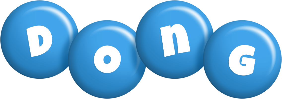 Dong candy-blue logo