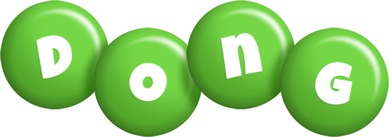 Dong candy-green logo