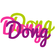 Dong flowers logo