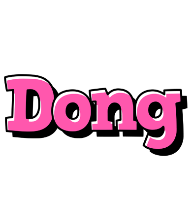 Dong girlish logo