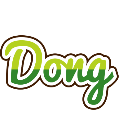 Dong golfing logo