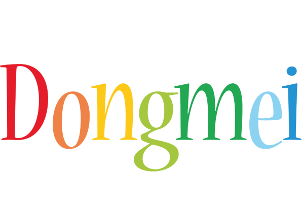 Dongmei birthday logo