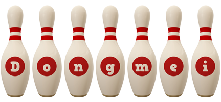 Dongmei bowling-pin logo