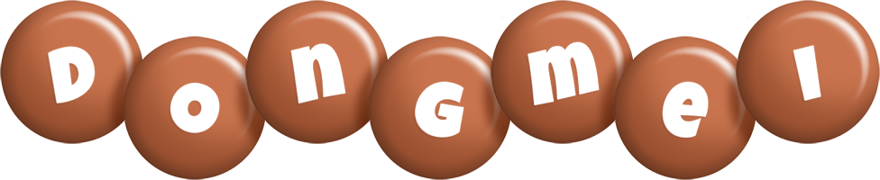 Dongmei candy-brown logo