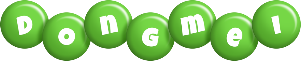 Dongmei candy-green logo