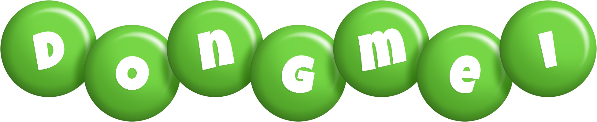 Dongmei candy-green logo