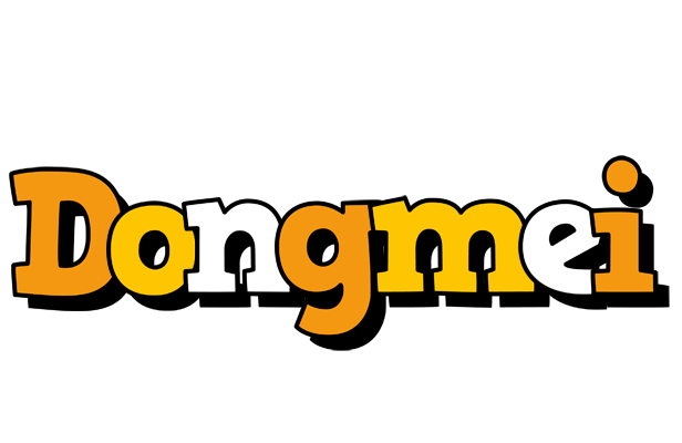 Dongmei cartoon logo