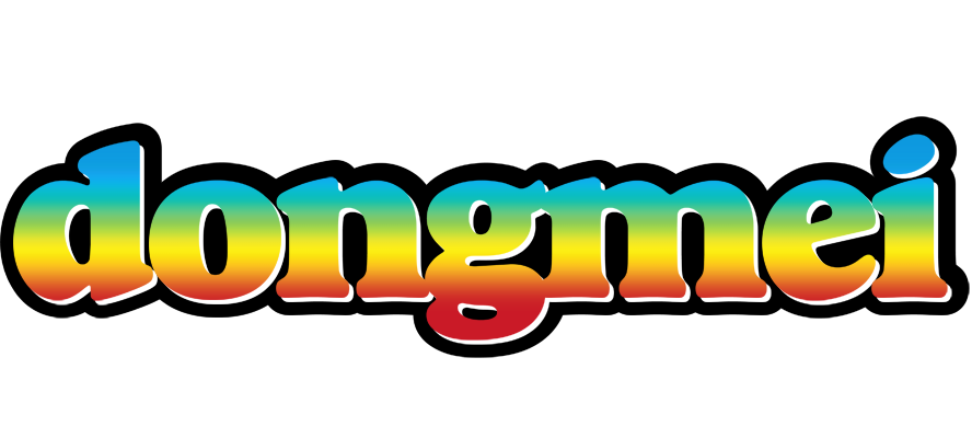 Dongmei color logo