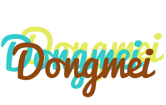 Dongmei cupcake logo