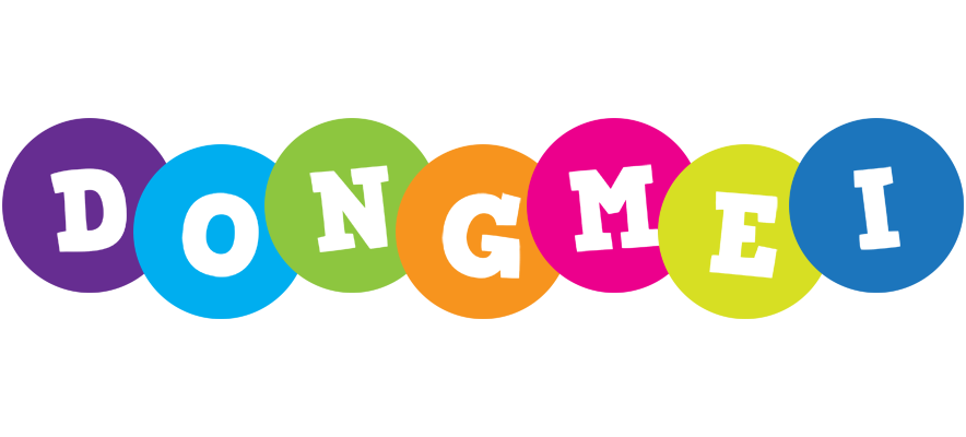 Dongmei happy logo
